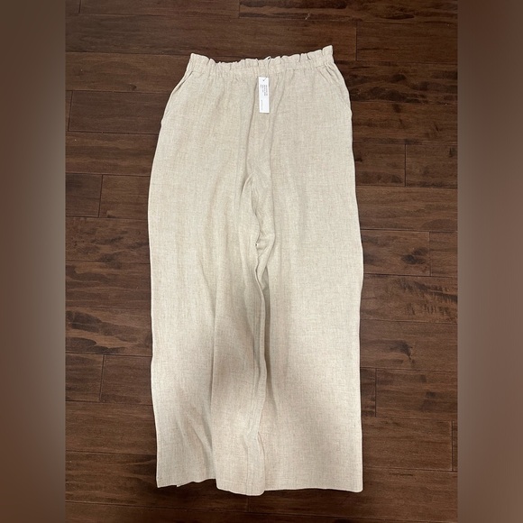 Gentle fawn willow pant, NWT, size large, linen colour - Picture 1 of 4